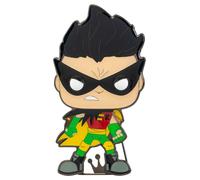 Loungefly funko pop! pin de esmalte de esmalte grande dc: teen titans