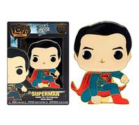 Loungefly Funko POP! Pin De Esmalte: Superman - Justice League 2017 Pin De Esmalte - Broche Imperdible Coleccionable - Para Mochilas & Bolsas - Idea Para Regalo - Mercancía Oficial - Fans De Movies