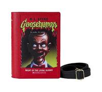 Loungefly Goosebumps Slappy Book Cover Crossbody Bag, Rojo -, Talla única
