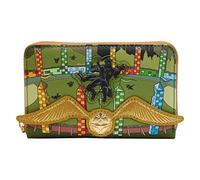 Loungefly Harry Potter Golden Snitch - Cartera con cremallera, Multi, Bifold