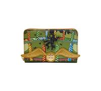 Loungefly Harry Potter Golden Snitch - Cartera con cremallera, Multi, Bifold