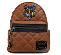 Loungefly Harry Potter Hogwarts - Mini Mochila Acolchada de Piel sintética