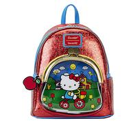 Loungefly Hello Kitty - Mini mochila metálica para monedas de 50 aniversario estándar