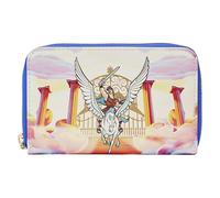 Loungefly Hercules Mount Olympus Golden Gates - Cartera con cremallera, Varios colores, Cartera con cremallera alrededor