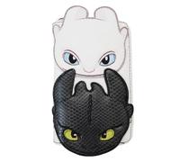 Loungefly How to Train Your Dragon Light and Night Fury Zip Around Wallet