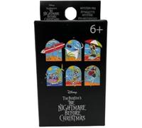 Loungefly HT WD NBC SUMystery MiniER Theme Blind Pin Set - Jack Skellington - The Nightmare Before Christmas - Blind Box Pins de Esmalte- Broche Coleccionable - para Mochilas Y Bolsos - Movies Fans