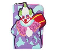 Loungefly Killer Klowns - Cartera jumbo con cremallera para cosplay
