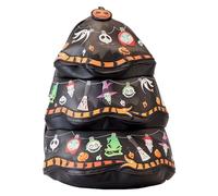 Loungefly Lights Tree The Nightmare Before Christmas Backpack One Size, Negro , Talla única