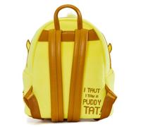 Loungefly - LTBK0005 mochila Mochila informal Amarillo Cuero vegano