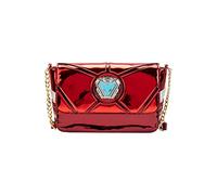 Loungefly Marvel Iron Man 15th Anniversary Cosplay Crossbody Bag, Rojo -
