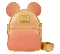 Loungefly Mickey Mouse Mini mochila convertible con lentejuelas y bolso de hombro