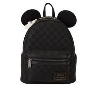 Loungefly mickey mouse - mochila con textura a cuadros