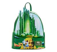 Loungefly Mini mochila de Wizard of Oz Emerald City, verde, multicolor, Mini, moderno