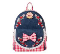 Loungefly Minimochila de mezclilla sintética Strawberry Shortcake