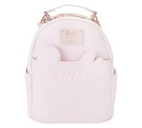 Loungefly Mochila convertible Barbie con logotipo de oro rosa: ¡estilo chic sobre la marcha!