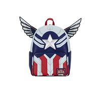Mini mochila loungefly marvel falcon capitán américa cosplay