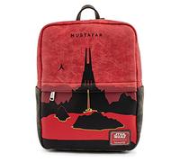 Loungefly- Mochila Mustafar Star Wars 30cm Bolsos Peluche, Multicolor, Talla única (122578)