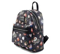 Loungefly Mochila pequeña con estampado de personajes de Harry Potter