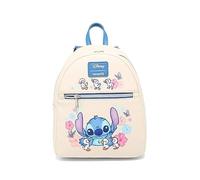Loungefly - Mochila pequeña de Lilo & Stitch con patos de Disney, Azul, Talla única, Moderno