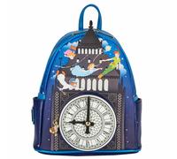 LOUNGEFLY Mochila Reloj Peter Pan Disney 26cm, Juventud Unisex, Multicolor (Multicolor), Talla Única