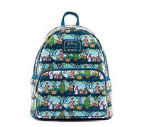 Loungefly- Mochila Sherwood Robin Hood Disney 26cm Bolsos Peluche, Multicolor (132469)