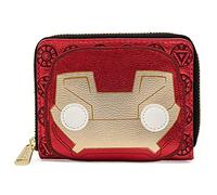 Loungefly , Mvwa0154 Accesorios De Viaje Billetera Con Doble Pliegue Para Mujer, No Color One Size Rojo, Talla Única