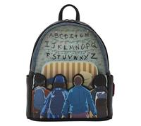 Loungefly Netflix: Stranger Things - Personajes - 10 Aniversario - Mini Mochila - Bolsas Coleccionables