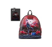 Loungefly NFXBK0083 Stranger Things Eddie Tribute Mini Mochila Talla Única Multi