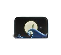 Loungefly Nightmare Before Christmas Final Frame Zip Around Wallet, Multi, Cartera con cremallera alrededor