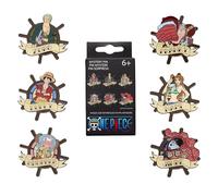Loungefly - One Piece - Monkey D. Luffy - Tattoo Style Enamel Pin - 1 Of 6 To Collect - Styles Vary - Blind Box - Pins de Esmalte - Broche Coleccionable - para Mochilas Y Bolsos