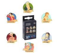 Loungefly - One Piece - Monkey D. Luffy - Tattoo Style Enamel Pin - 1 Of 6 To Collect - Styles Vary - One Piece - Blind Box - Pins de Esmalte - Broche Coleccionable - para Mochilas Y Bolsos