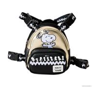 Loungefly Peanuts 75th Anniversary Snoopy Gang - Arnés para perro (tamaño pequeño)