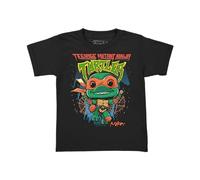 Loungefly Pocket Pop! & tee: Teenage Mutant Ninja Turtles (TMNT) - Camiseta con Figuras Miniaturas Coleccionables - Idea De Regalo - Juguetes Y Franela De Manga Corta para Adultos Hombres Y Mujeres