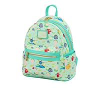 Loungefly pokémon - mini mochila, diseño acuático, verde menta con