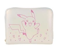 Loungefly Pokémon Pikachu - Cartera con cremallera alrededor
