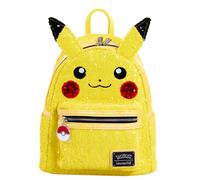 Loungefly Pokemon - Pikachu - Sequin Mini Backpack - Bolso Coleccionable - Idea de Regalo - Mercancia Oficial - para Chicos, Chicas Hombres y Mujeres - Anime Fans