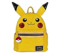 Loungefly Pokemon - Pikachu - Sequin Mini Backpack - Bolso Coleccionable - Idea de Regalo - Mercancia Oficial - para Chicos, Chicas Hombres y Mujeres - Anime Fans