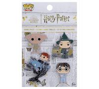 Loungefly POP 4 Pack PIN SET: HP ANNIVERSARY - Harry Potter - 1/6 de Probabilid