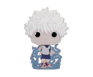 Loungefly POP! Large Enamel Pin HUNTERxHUNTER: Killua Zoldyck Chase Group - Hunter X Hunter (HXH) Pins de Esmalte- Broche Coleccionable - para Mochilas Y Bolsos - Idea de Regalo - Anime Fans