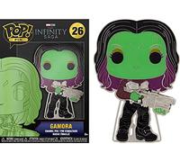 Loungefly POP! Pin De Esmalte De Esmalte Grande MARVEL INFINITY SAGA: GAMORA CHASE GROUP - Gamora - Avengers Infinity War Pin De Esmalte - Broche Imperdible Coleccionable - Para Mochilas & Bolsas