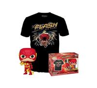 Loungefly Pop! & tee: DC - The Flash - XL - DC Comics - Camiseta con Figuras Miniaturas Coleccionables - Idea De Regalo - Juguetes Y Franela De Manga Corta para Adultos Hombres Y Mujeres