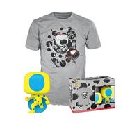 Loungefly Pop! & tee: Spider-Man: Across The Spider-Verse - Negrolight - Brilla En La Oscuridad - Large - Spider-Man - Camiseta con Figuras Miniaturas Coleccionables - Idea De Regalo para Adultos