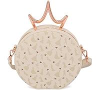 Loungefly Mochila Disney WDTB2309 Ultimate Princess Metal Crown Unisex adulto Blanco