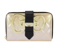 Loungefly Sanrio - Cartera dorada con cremallera alrededor del 50 aniversario