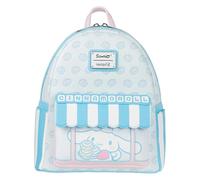 Loungefly Sanrio Cinnamoroll Sweet Shop Mini-Mochila | Piel sintética, correas ajustables, mini mochila