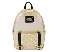 Loungefly Mini mochila Sanrio Hello Kitty 50 Aniversario dorada metálica – Mercancía oficial