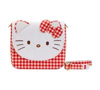 Loungefly Sanrio Hello Kitty - Bolso cruzado a cuadros, Multi