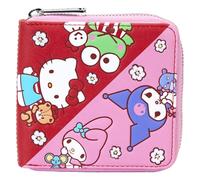 Loungefly Sanrio Hello Kitty & Friends - Cartera con cremallera, multicolor, multicolor, Casual
