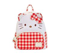 Loungefly Bolso de hombro Sanrio Hello Kitty Gingham con doble correa, Multi
