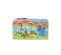 Loungefly Scooby Doo Monstruo psicodélico Chase Brilla en la Oscuridad Cartera con Solapa, Multicolor, Talla única, Cartera con Solapa